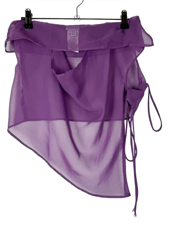 Jaded London Purple Aster Chiffon Tank Top 0 - Image 2