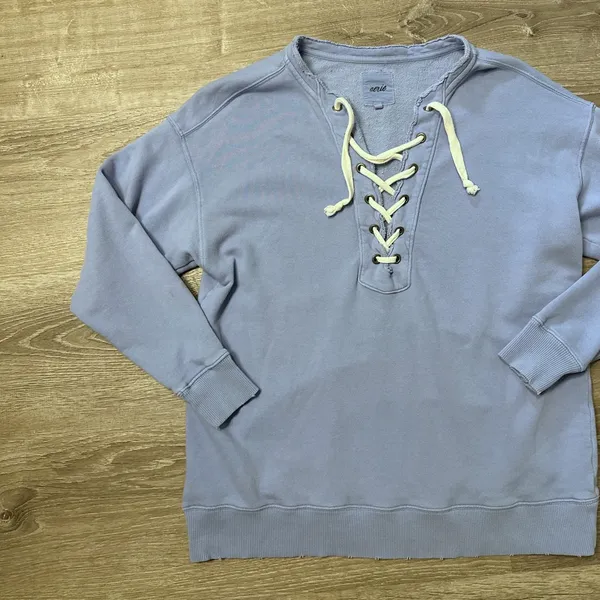 •Aerie• Oversized Sweatshirt - Image 4