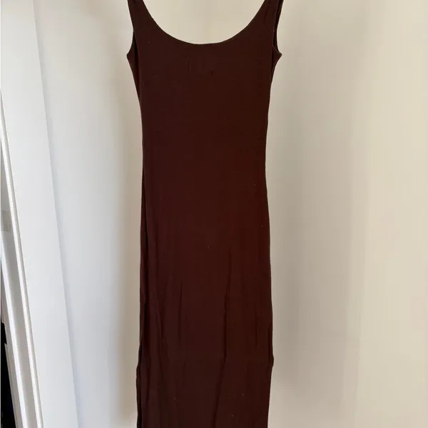 Princess Polly Chocolate Brown Strapless Maxi Dress - Image 3