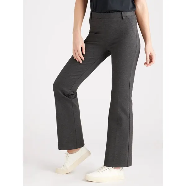 Quince Ultra Stretch Ponte Bootcut Pants Charcoal Gray Size Large Work Career - Image 10