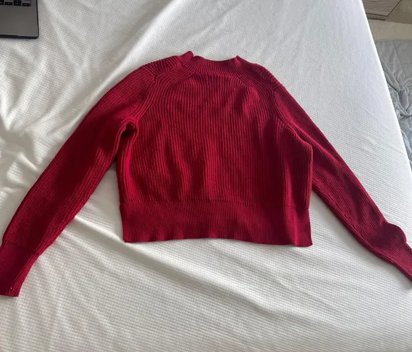 Cropped Sweater Red Size XS - Image 7
