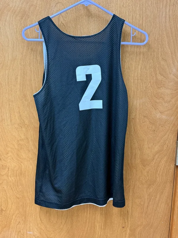 Basketball Jersey Black Size M - Image 2