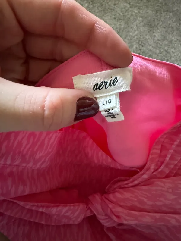 Aerie Wrap Skirt Mini - Image 4