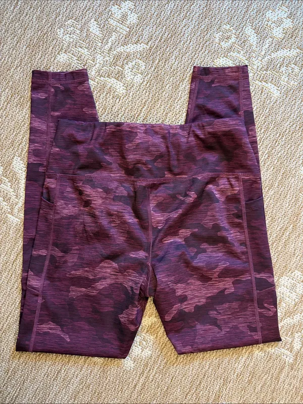 Avia Plum Camo Active Leggings - Image 3