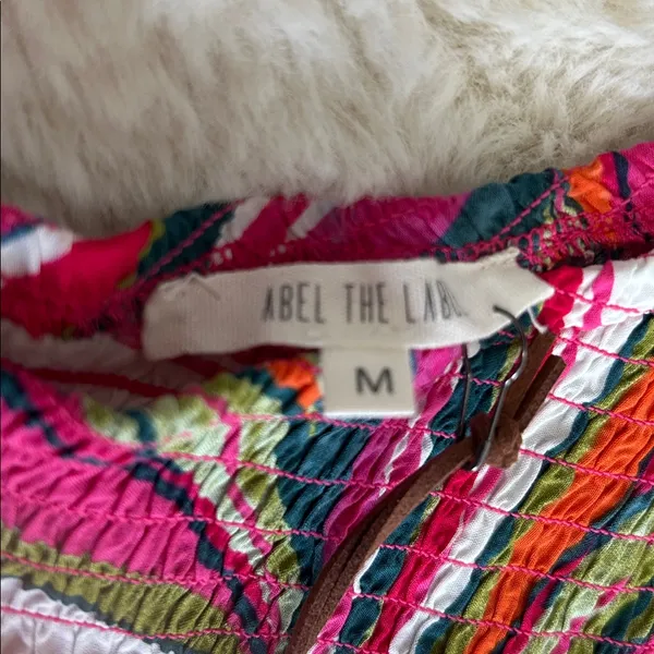 Anthropologie Abel The Label Kelissa One Shoulder Maxi Dress - Image 9