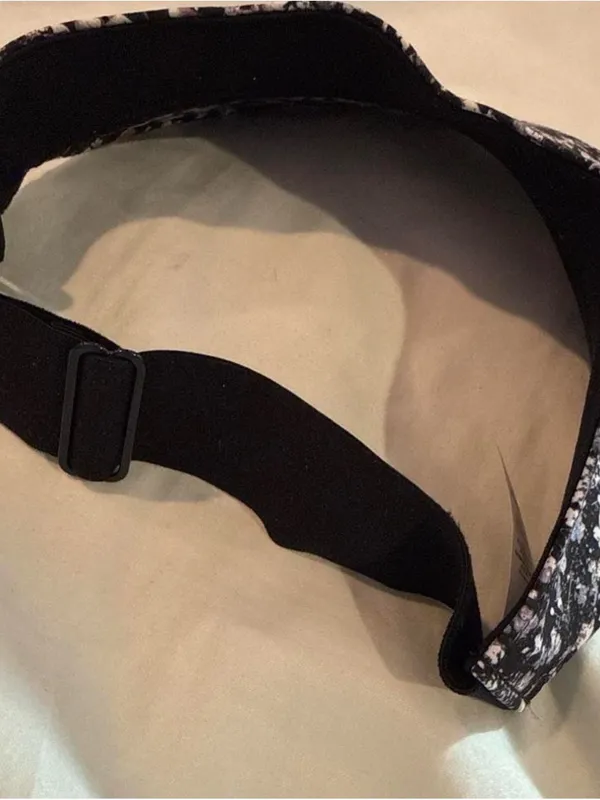 Lululemon Fast Paced Run Visor Floral Spritz Multi EUC - Image 3