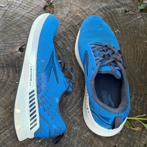 Men’s Brooks Levitate GTS 5 BLUE Running Shoes Size 10.5 - Image 4
