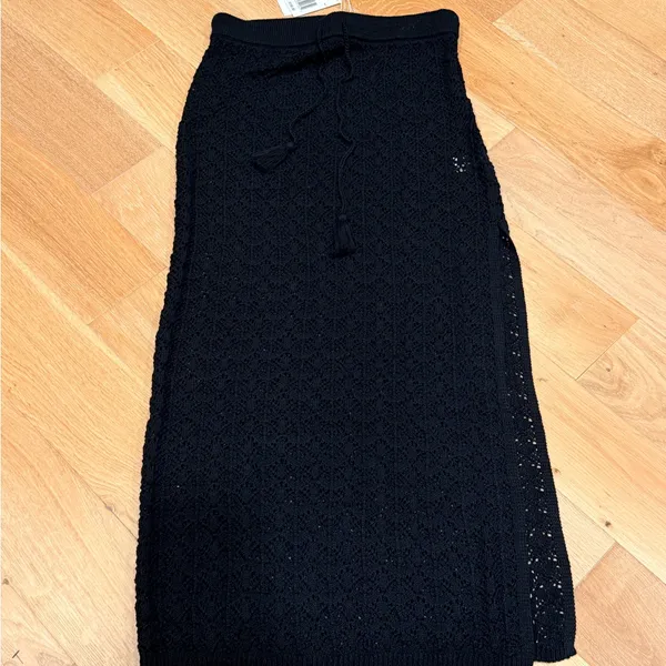 L*Space sweet talk Crochet Swim Cover-Up skirt‎ large NWT - Image 2