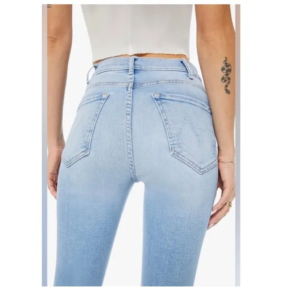 Mother The Hustler Ankle Fray Jeans In Limited Edition Size 23 - Image 4