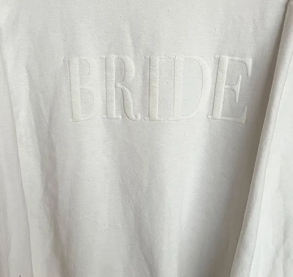 BRIDE sweatshirt White Size M - Image 2