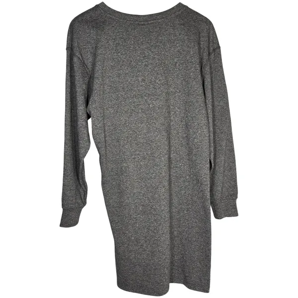 Cabi 3650 Put‎ on Sweatshirt Gray Long Sleeve Knit Dress Mini Casual S - Image 2
