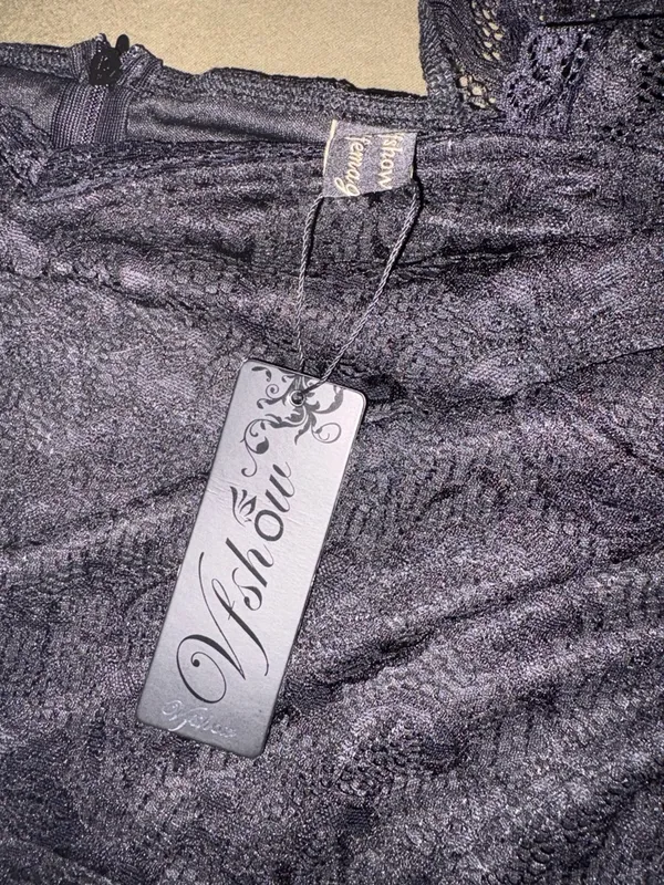 Vfshow Black Lace Gala Dress - Size 3XL / Small Run (XL) - NWT" - Image 4