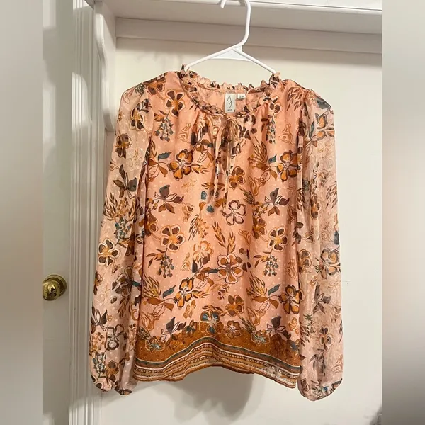 FINAL PRICE Joie Floral Boho Blouse - Image 2