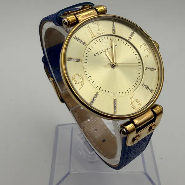 Elegant Anne Klein Gold-Tone Ladies' Fashion Watch, 10/9168 Working New Battery - Image 2