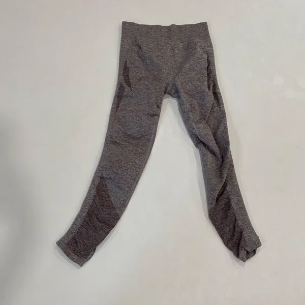 Prozis Seamless Leggings Size L Gray High Waist Sculpting Gym Activewear - Image 3
