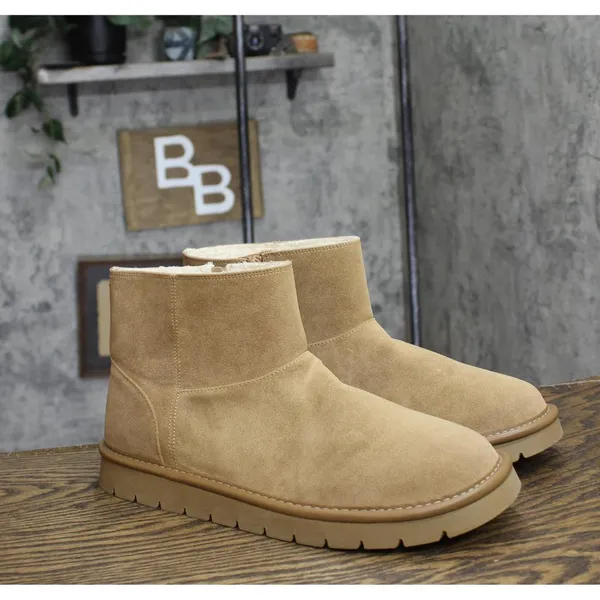 NWT Universal Thread Faux Suede Booties with Memory Foam Insole Tan Brown 11M - Image 5