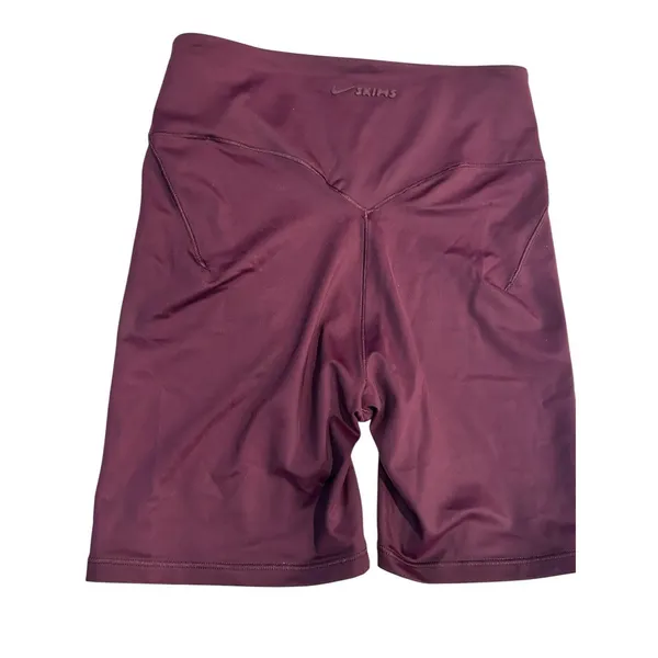 Nike x SKIMS Women's Shine Bonded Waist 5" Biker Short Currant XS new with tags - Image 2