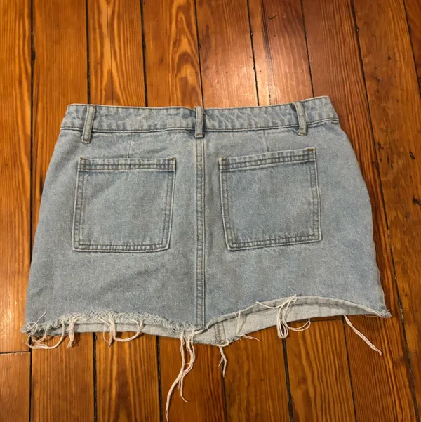 Edikted Denim Skirt - Image 3