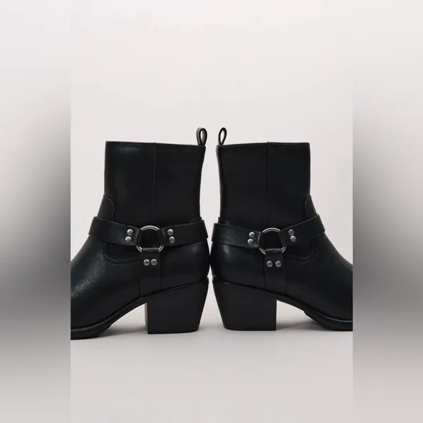 Altar’d State Dawn Black Buckle Boot size 7 - Image 3