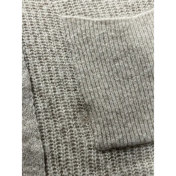 Banana Republic Beige Knit Open‎ Front Long Sleeve Cardigan Sweater Women Size S - Image 10