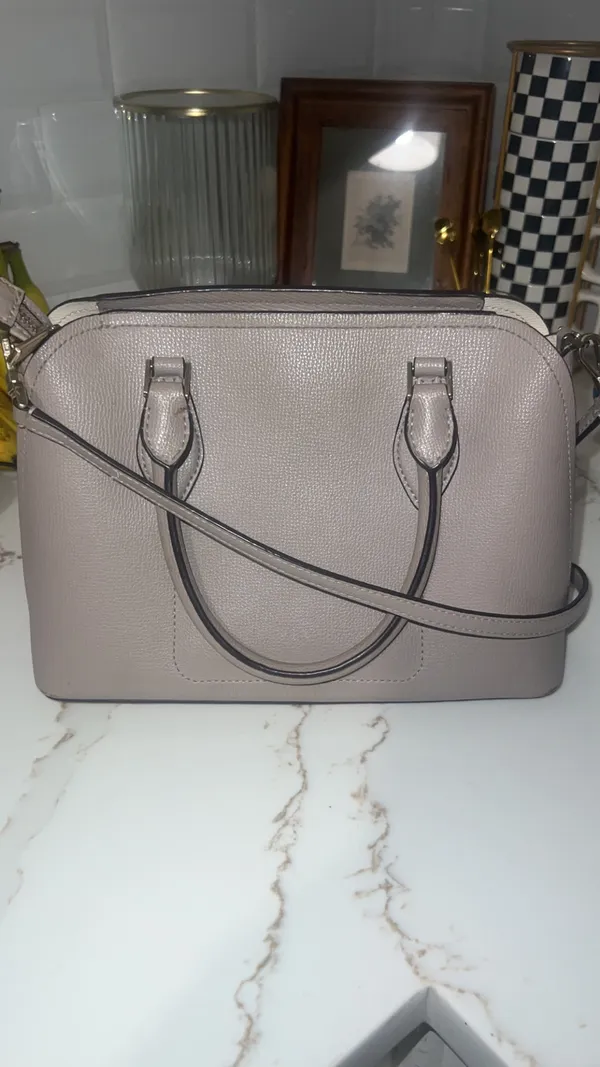 Kate Spade Purse Grey Leather - Image 2