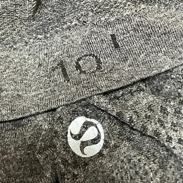 Lululemon Swiftly Tech Gray Long Sleeves Thumbholes Athletic Tee T-shirt Top 10 - Image 4