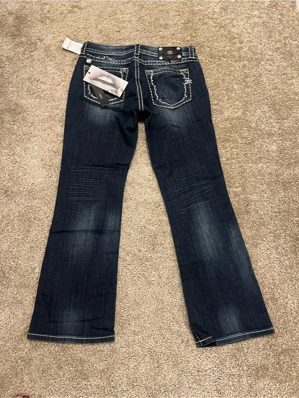 Miss Me jeans Y2k low rise boot cut NWT RARE size 31 - Image 13