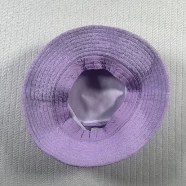 Playboy Bunny Pink Terry Cloth Bucket Hat - Image 10