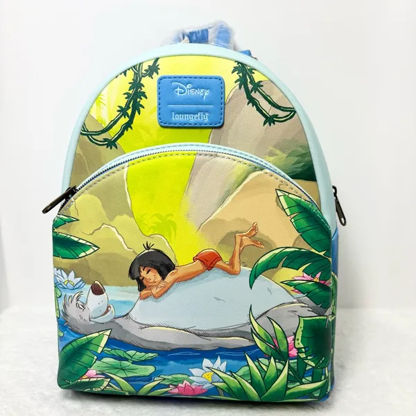 Loungefly Disney The Jungle Book‎ Duo River Mini Backpack NEW - Image 3