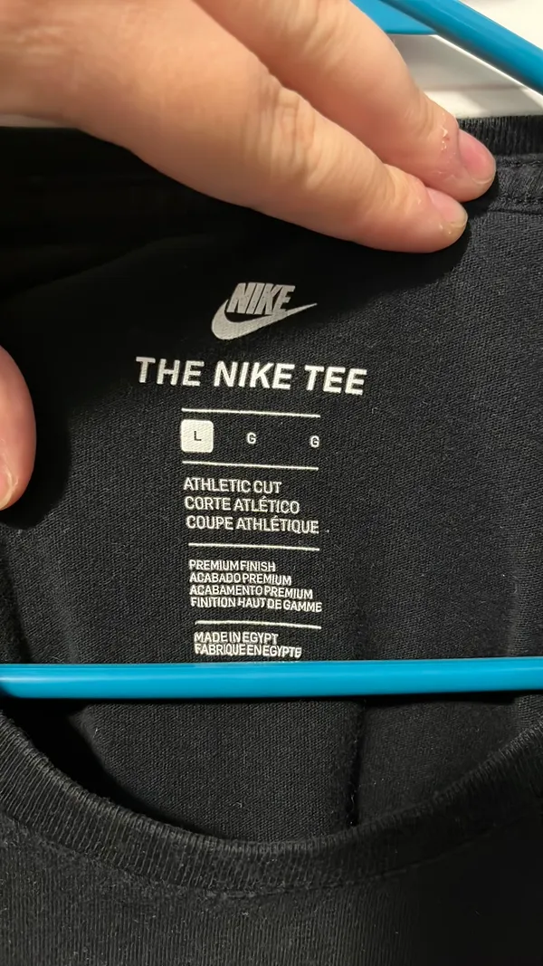 Nike Black Logo T-Shirt - Image 3