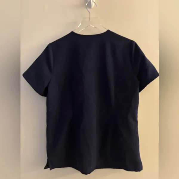 FIGS Scrubs Top Size Medium Dark Blue - Image 2