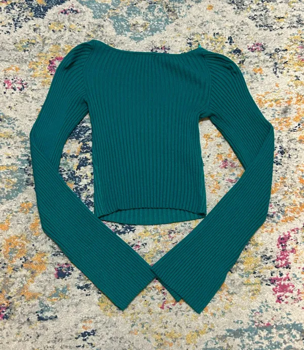 Juliet Portrait Neck Sweater - Image 6