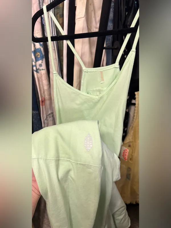 NWT Free People FP Movement Hot Shot Onesie - pistachio mint green - XL - Image 9