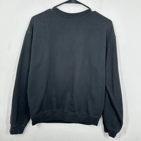 Disney The Nightmare Before Christmas Black Graphic Sweatshirt Women's Size Medium - Image 5