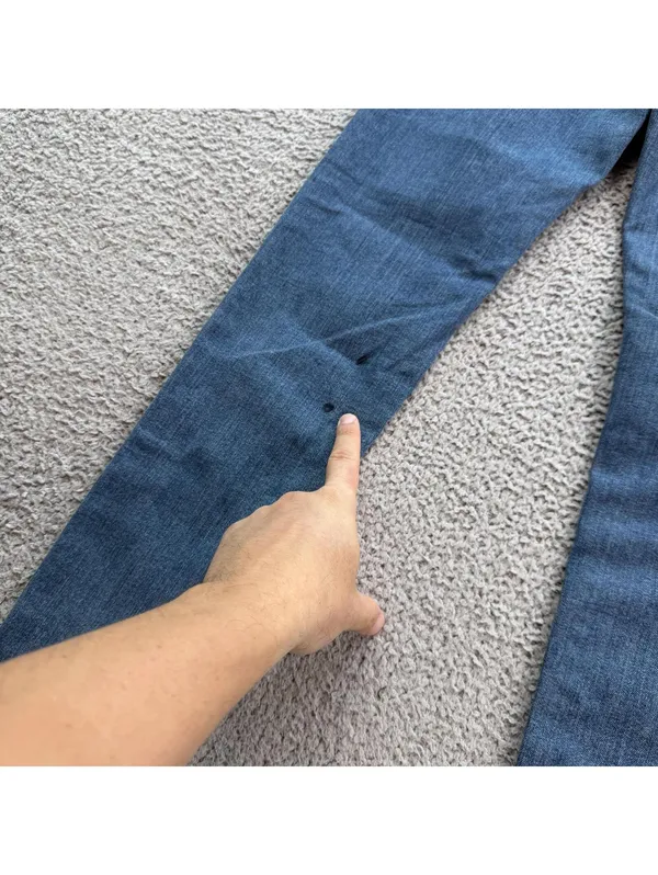 Levis 720 High Rise Super Skinny Jeans Womens 28x30 Light Wash Stretch Denim NWT - Image 8