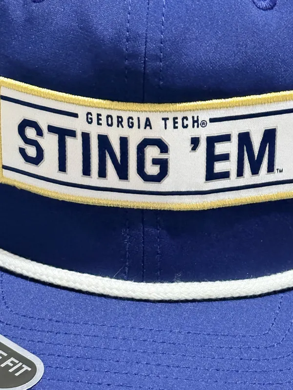 New Adidas Georgia Tech Yellow Jackets Hat Men’s Adjustable Snapback Cap - Image 3