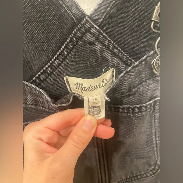 Madewell Black overalls - Image 4