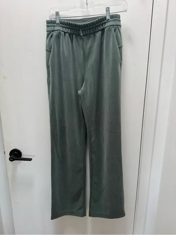 Softstreme Sage Forest Green High-Rise Pant Regular US 6 Casual Rare color 31” - Image 4