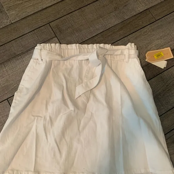 White denim skirt - Image 3