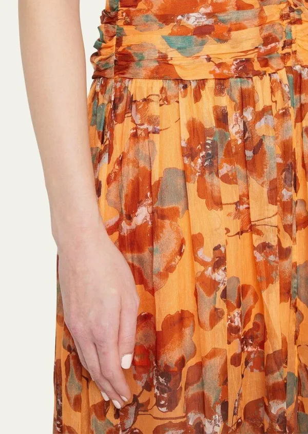 Tanya Taylor Floral Dress - Image 5