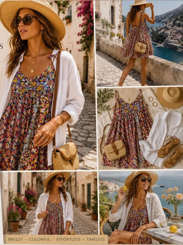 Patrons of Peace Malibu floral Dress XS Coastal Cowgirl 90s Boho Romantic Garden - Image 3