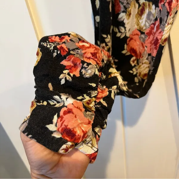 FLORAL AMERICAN DREAM" SLTRAPLESS JUMPSUIT xs w/pockets one piece - Image 4