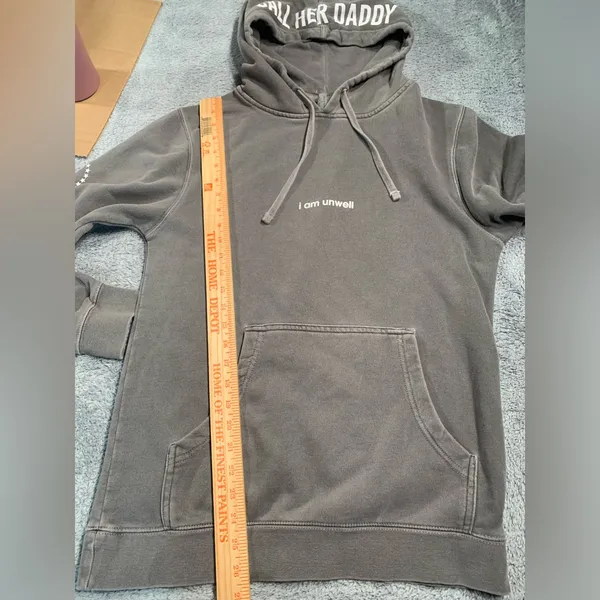 Call her daddy barstool Gray Hoodie small - Image 13