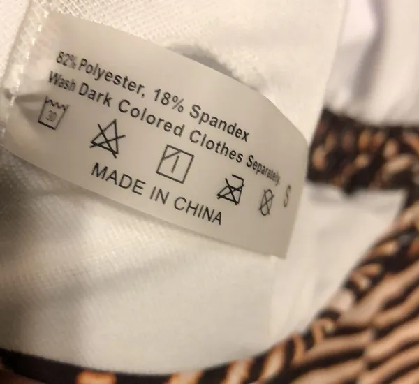 SheIn Animal Print Bikini Set Brand New Tan/Brown Women’s Size Small - Image 4