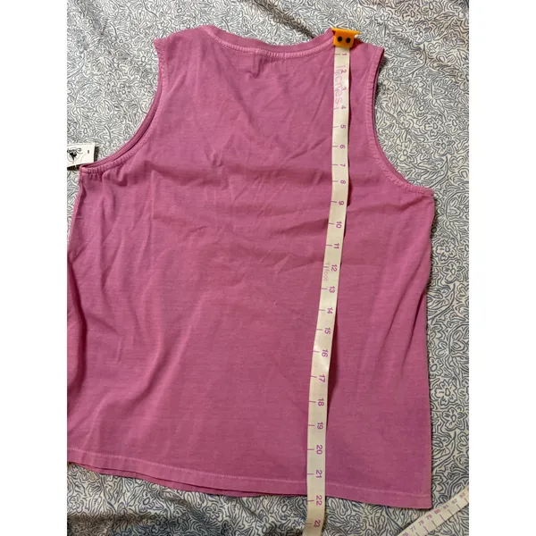 NWT Disney Stitch Size Small Women Tank Top Pink Embroidered 626 - Image 6