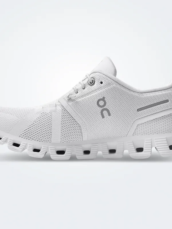 On Cloud 5 in All White, women's size 9.5 White - Image 9