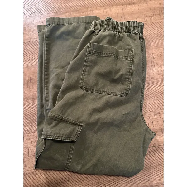 Aeropostale Olive Green Cargo‎ Pants - Straight Leg Utility - Size M - Image 4