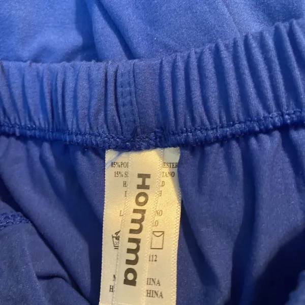NWT Homma Seamless Leggings Sz XL High Waist Compression Slimming Blue - Image 5