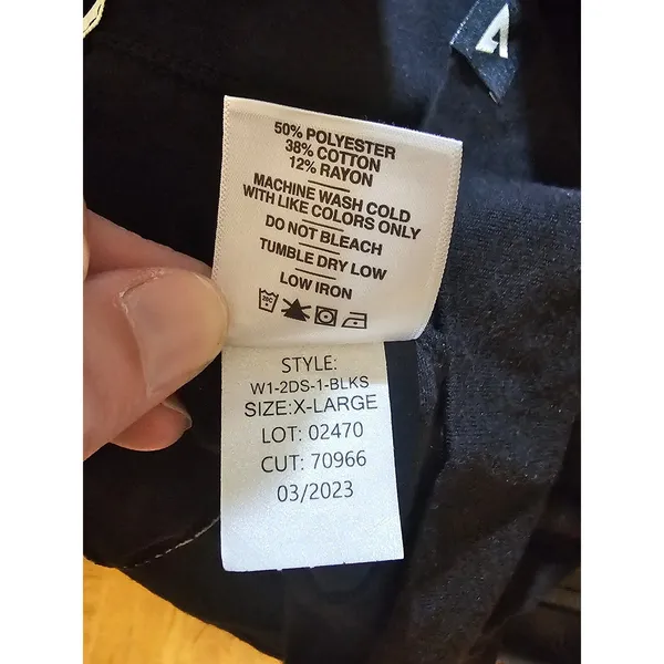 American Giant‎ Womens Black Full Zip Hoodie Jacket XL - Image 5
