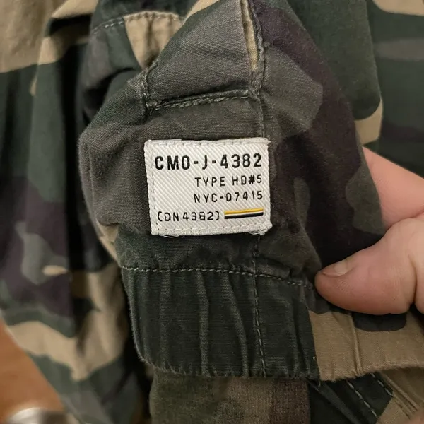 Denim and Flower Lightweight Camo Jacket - Image 6